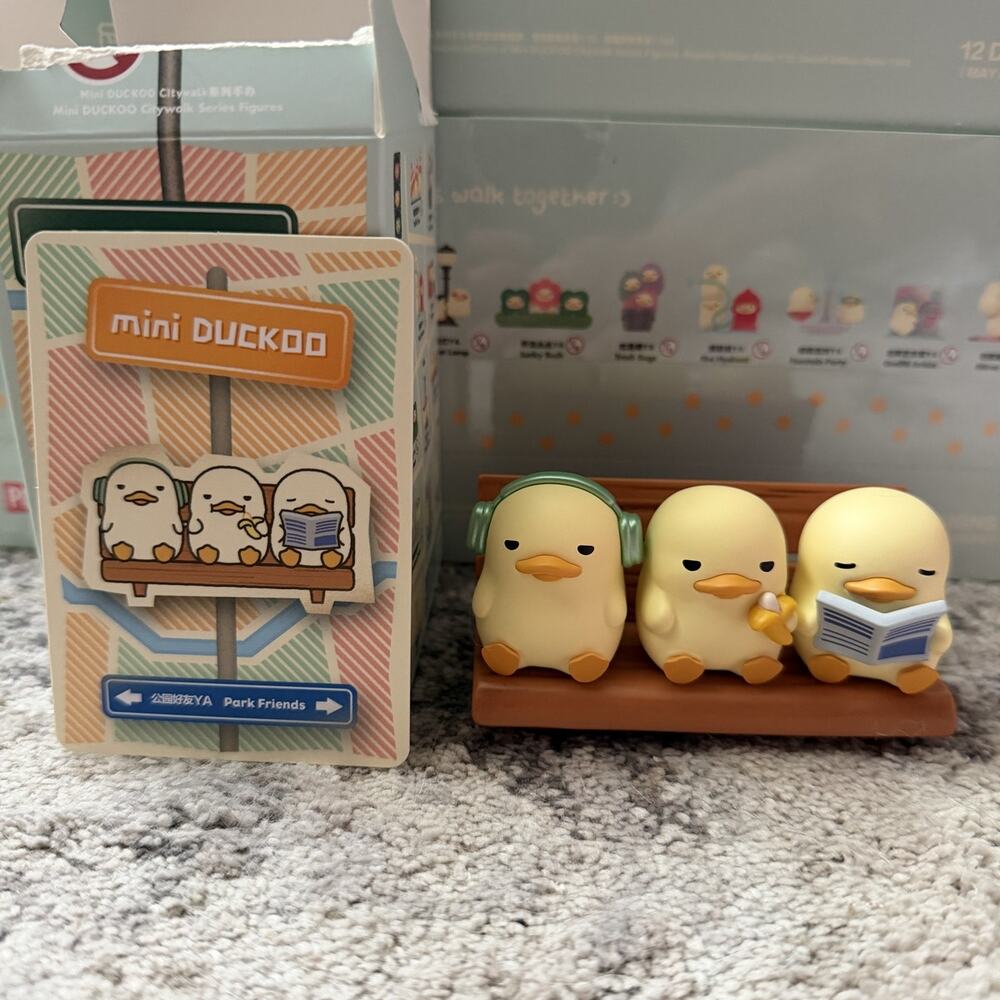POP MART mini DUCKOO Citywalk Series Figures - Park Friends